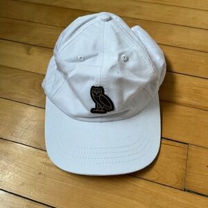 OVO Octobers Very Own White Owl Logo Adjustable Dad Hat Baseball Cap Canada